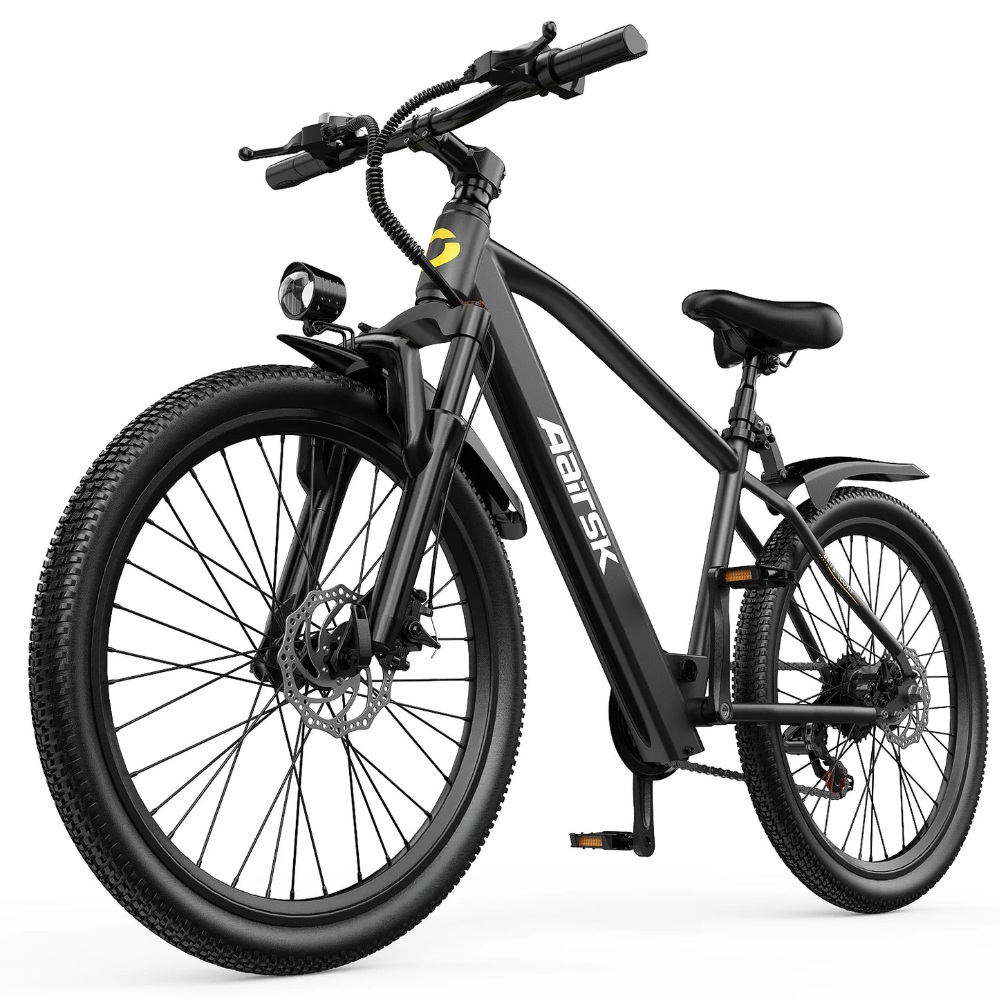 GT300 Adult E-bike, 400W Motor 36V, 10.4Ah Battery Electric 26 Inch Fat Tire, E-Mountain bike Off-road bicycle.
