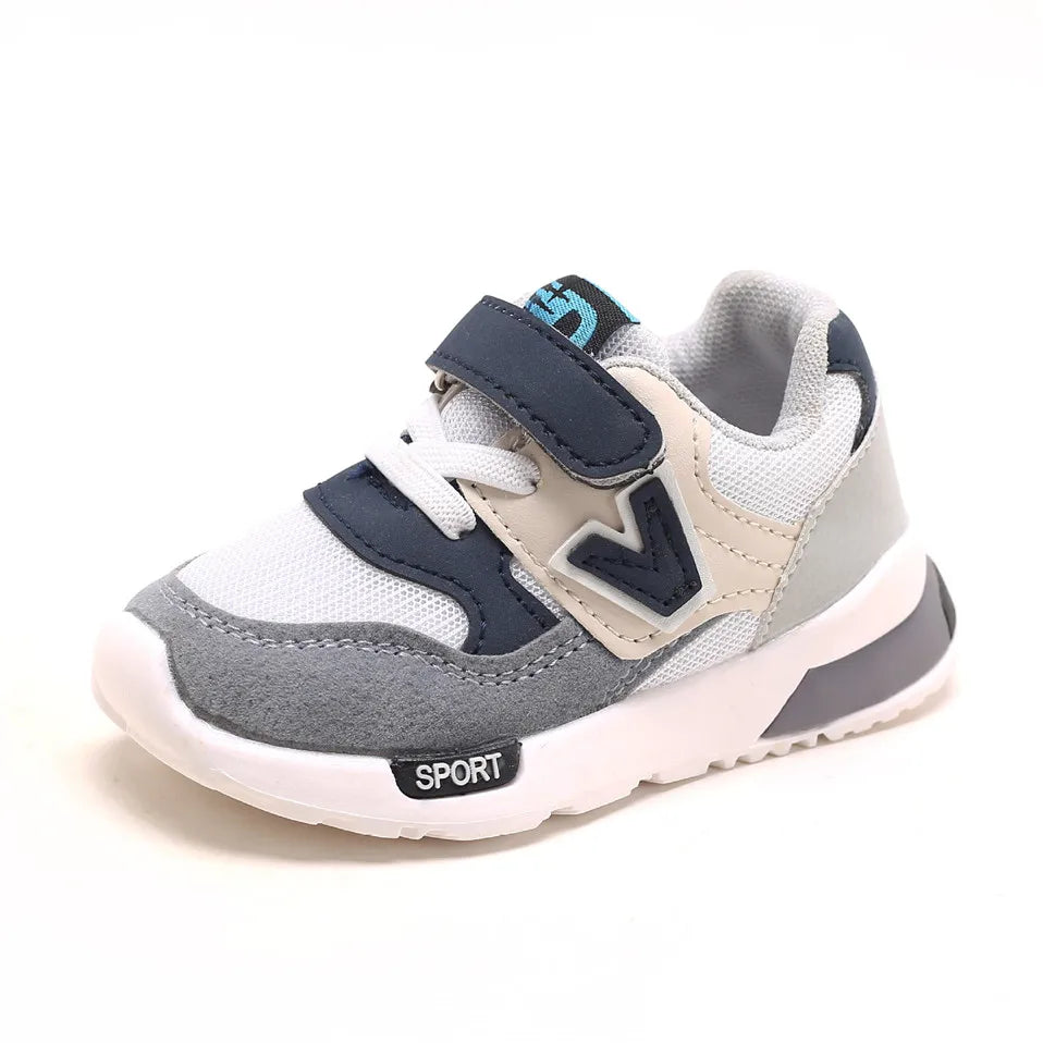 Spring Autumn Kids Shoes Baby Boys, Girls, Children's Casual Sneakers, Breathable Soft Anti-Slip Running Sports Shoes.