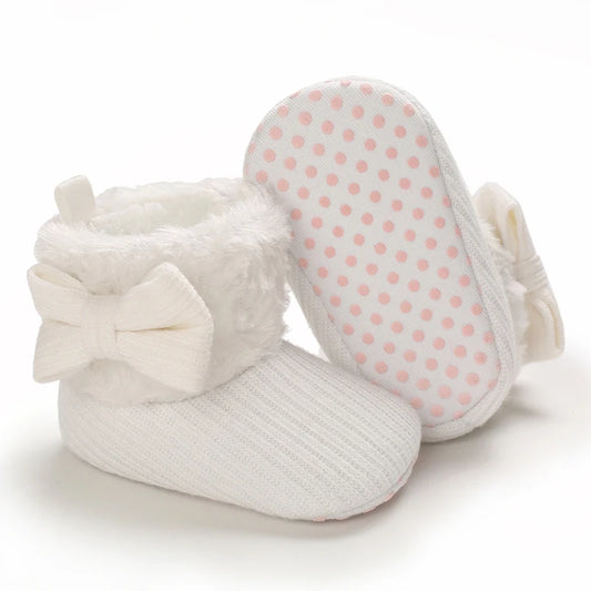 0-18M Boots For Newborn Baby Girl Snow Boots, Winter Shoes Baby Boy Thermal Shoes.