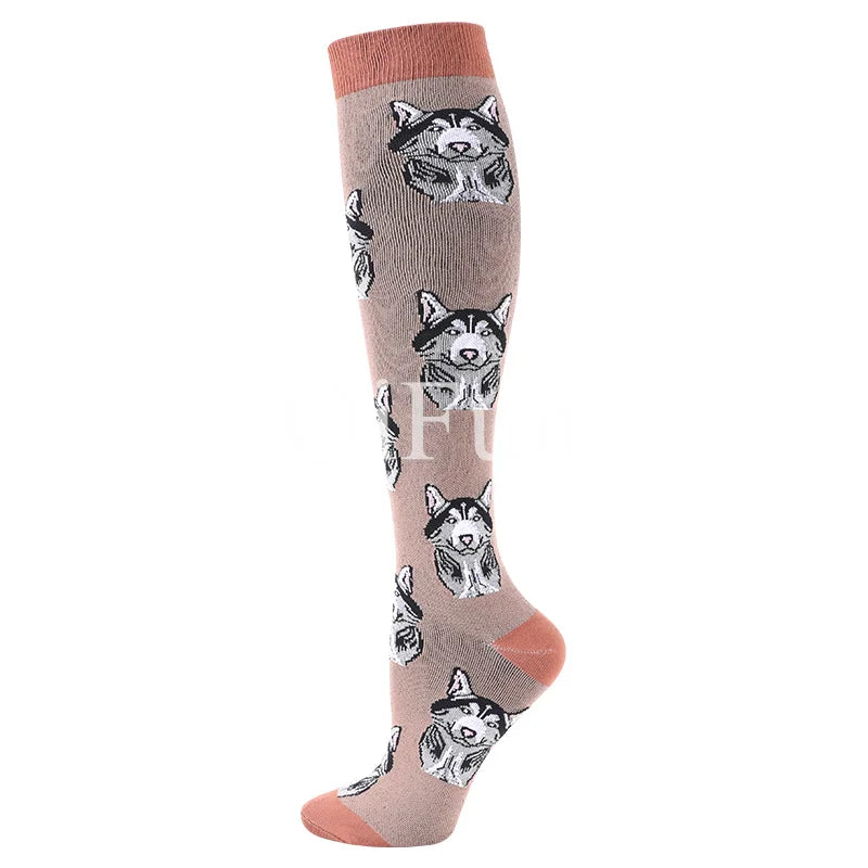 Men & Women New Compression Socks, Sports Socks ,Medical, Nursing, Edema, Diabetes, Varicose Veins ,Flight Travel Cycling Socks.