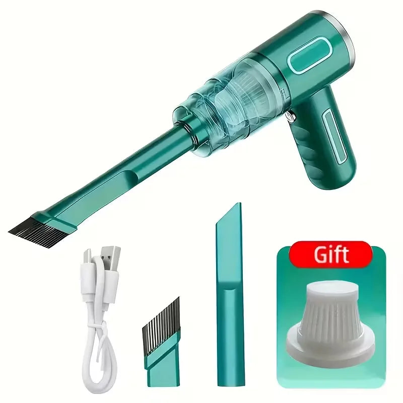 Car Vacuum Cleaner Portable Mini Dust Collector, Dry And Wet, Home, Car Dual-Use.