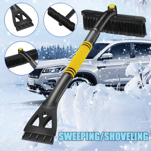 Family car Snow plow tool, Snow brush defrost deicing shovel.