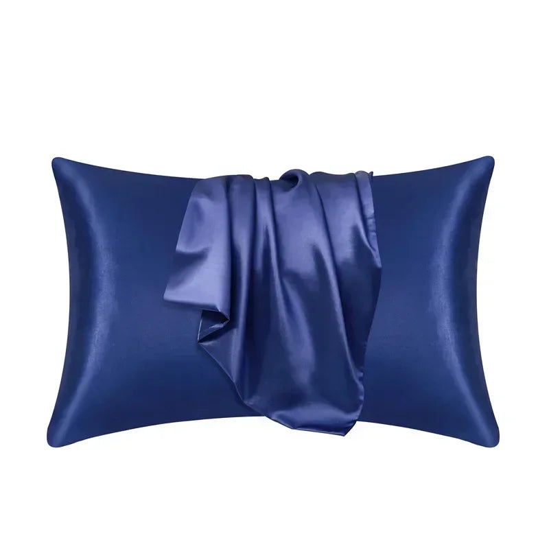 100% Silk Pillowcase Silky Satin Comfortable Pillow Covers.