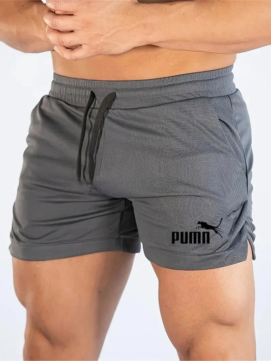 Pantalones Cortos de Malla de Verano de Secado Rápido, Pantalones Cortos Deportivos Casuales para Hombre, Transpirables para Fitness y Correr al Aire Libre.