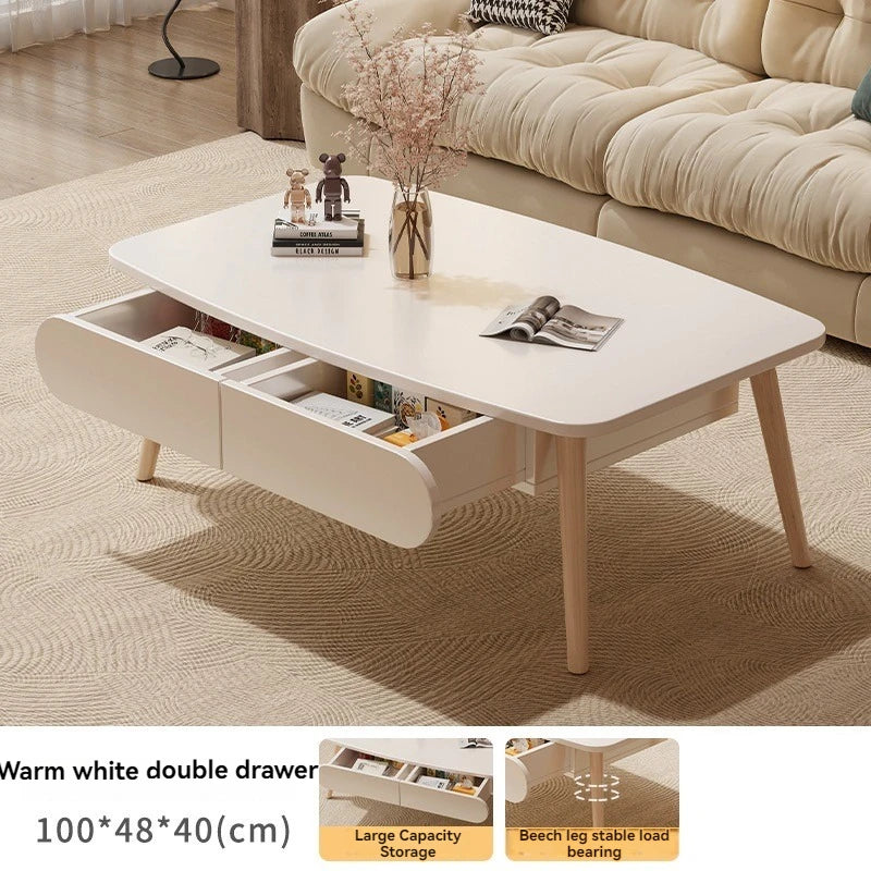 Tea table, modern home, living room, small apartment.