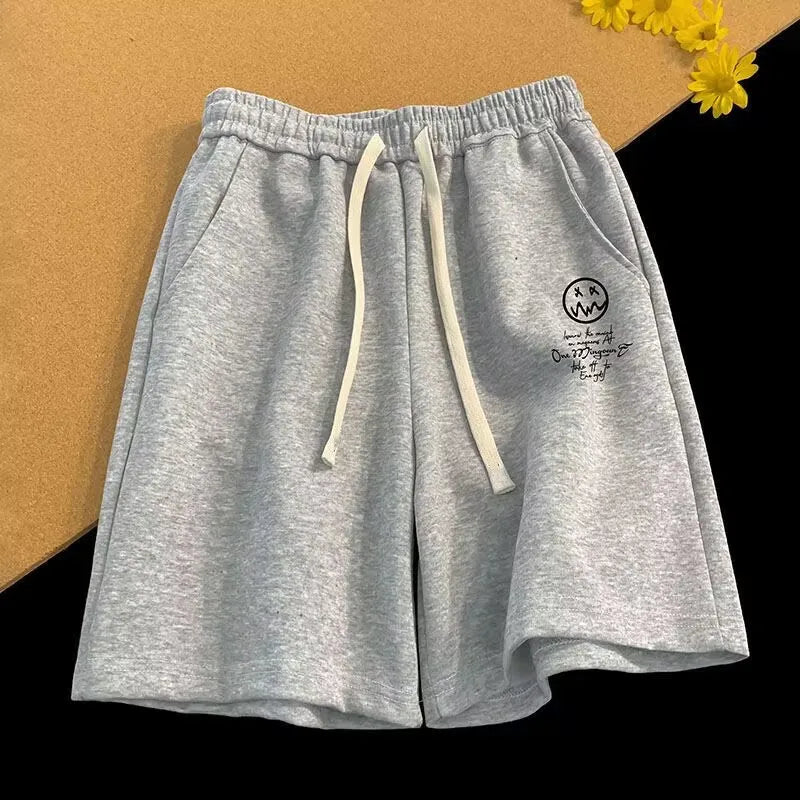 M-8XL Oversized Shorts, Thin Casual Wide Leg Shorts, Versatile Loose Oversized Sports Shorts for Men.