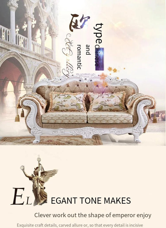 Light Luxury Fabric Sofa 1+2+3 Seaters.