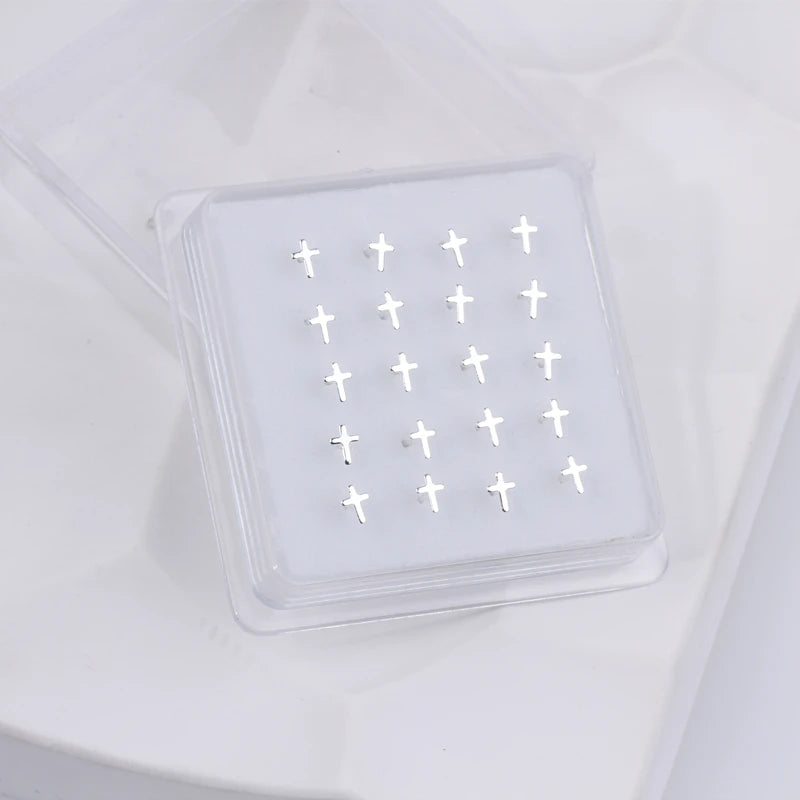 Nose Piercing Jewelry for Women Men , Straight Bar Nostril Ring