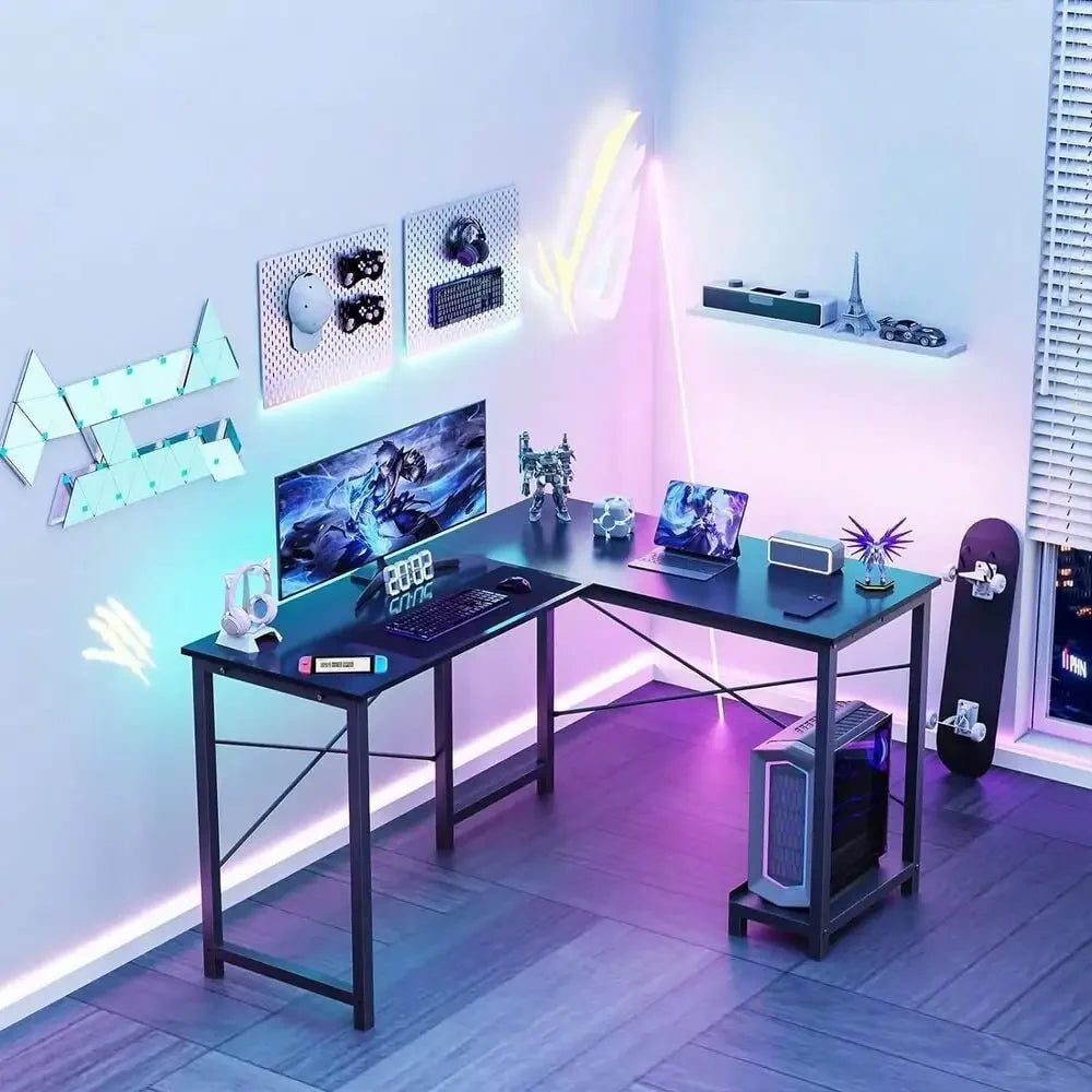 Home Office L Shape Corner Computer Desk