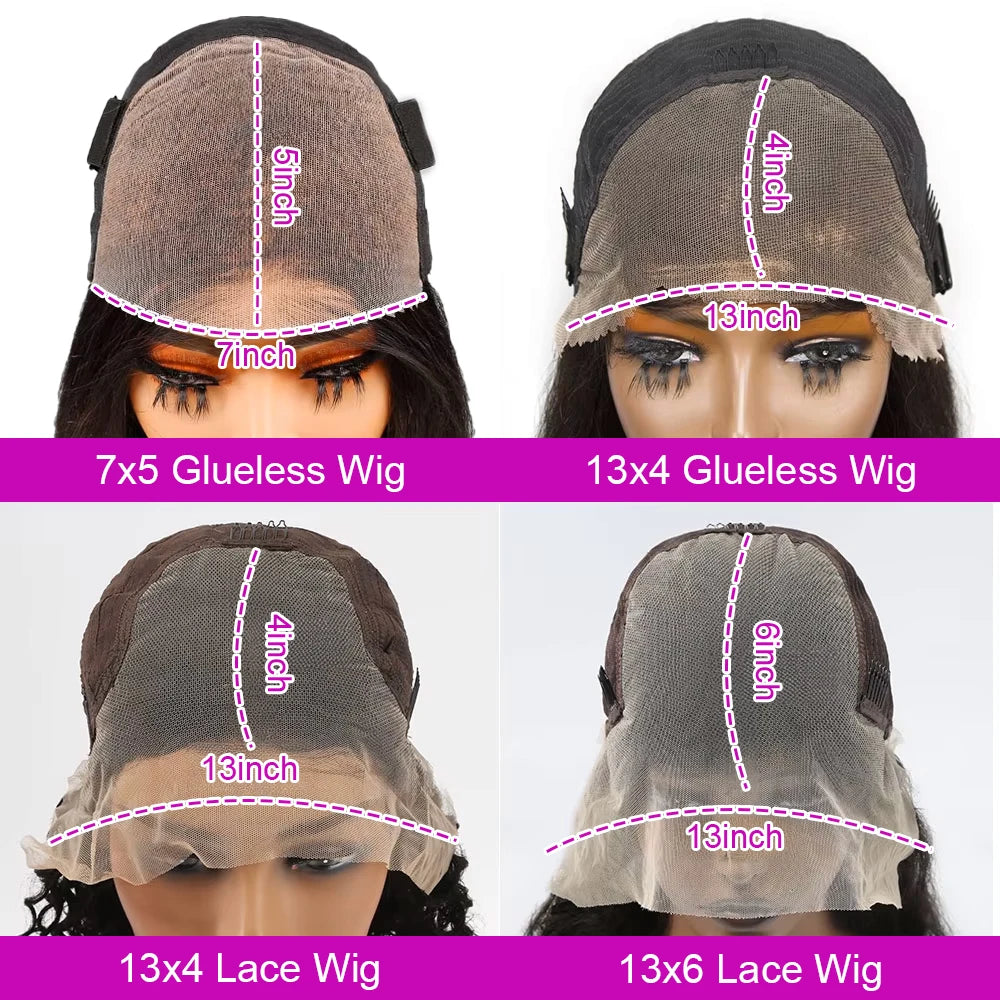 No Glue Brazilian HD Transparent 13x4 Bone Straight Short Bob. 13x6 Straight Lace Front