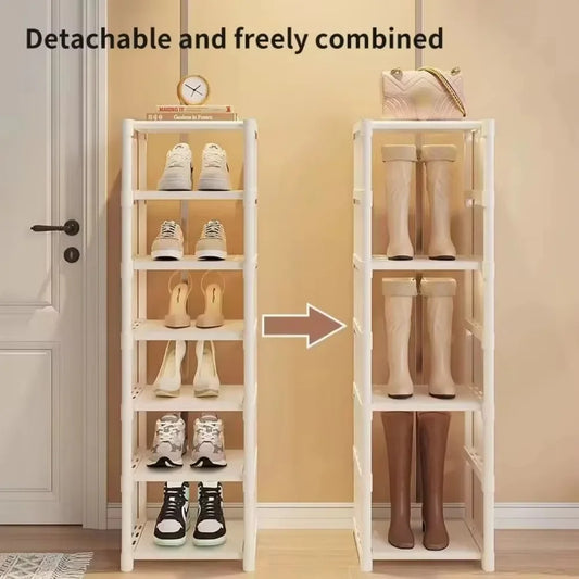 The Door Entrance Shoe Rack Multiple Layers Footwear Organizer