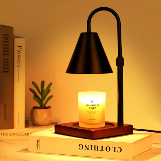 Candle Warmer Lamp, Adjustable Height & Dimmable, with Timer for Home Decor No candles included.