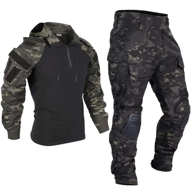 Paintball Tactical Suits Work Clothing Uniform Multi Pockets
