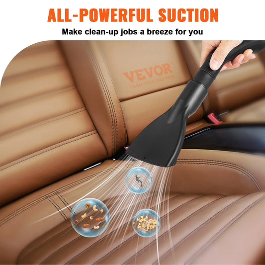 Wet Dry Vac 2.6 Gallon 2.5 Peak HP, 3 in 1 Portable Shop Vacuum with Blowing Function.