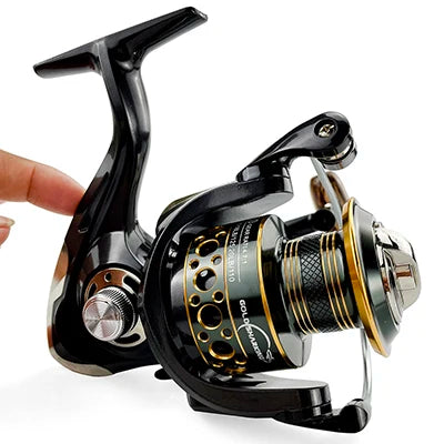 Lightweight Spinning Reel 2000 3000 4000 5000 6000 7000 Coil 5.2:1 Lure Fishing Reels.