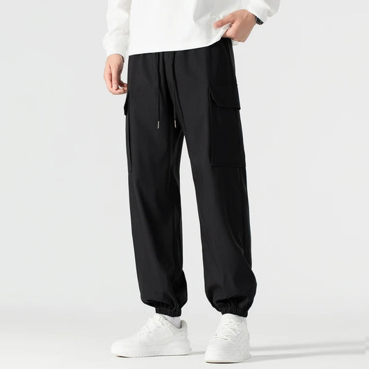 Casual pants spring and autumn tight-fitting windproof and waterproof