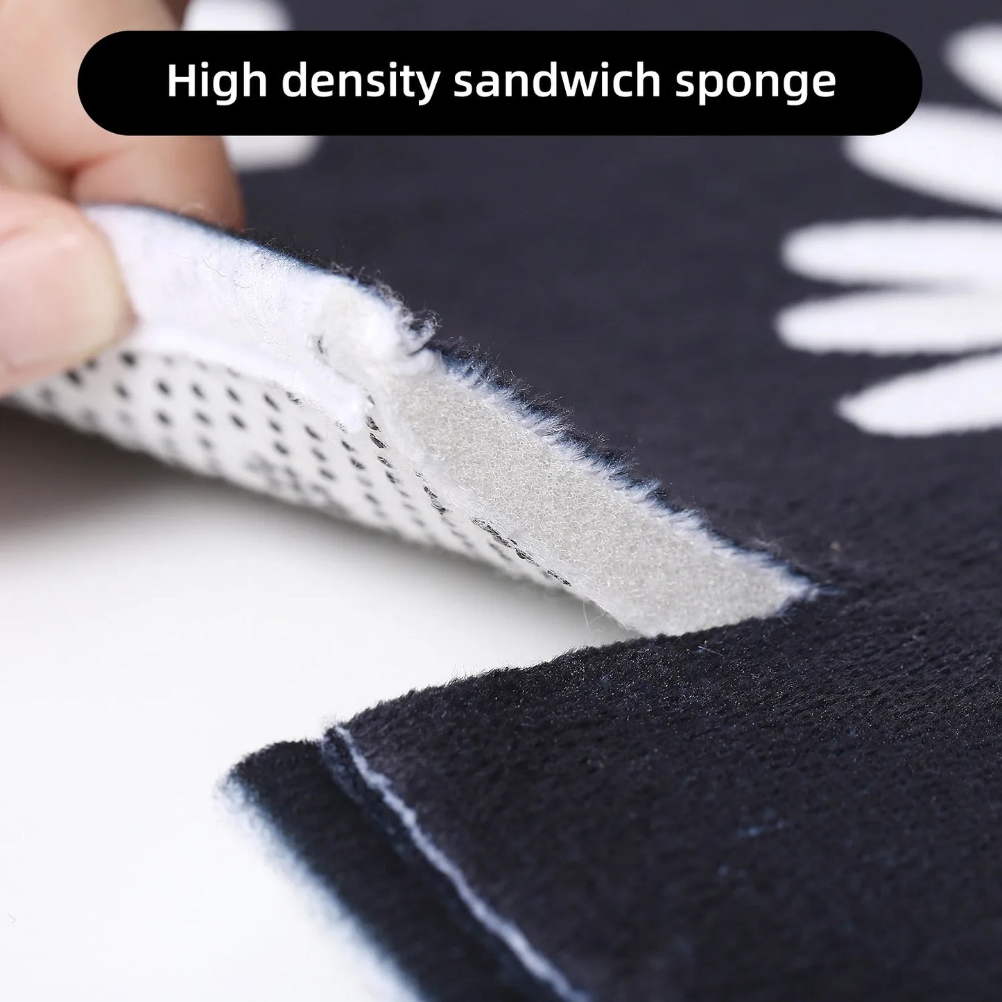 VIKAMA kitchen carpet washable, non-slip, absorbent kitchen mat.