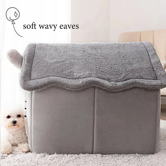 Folding houses for small and medium sized dogs and cats.