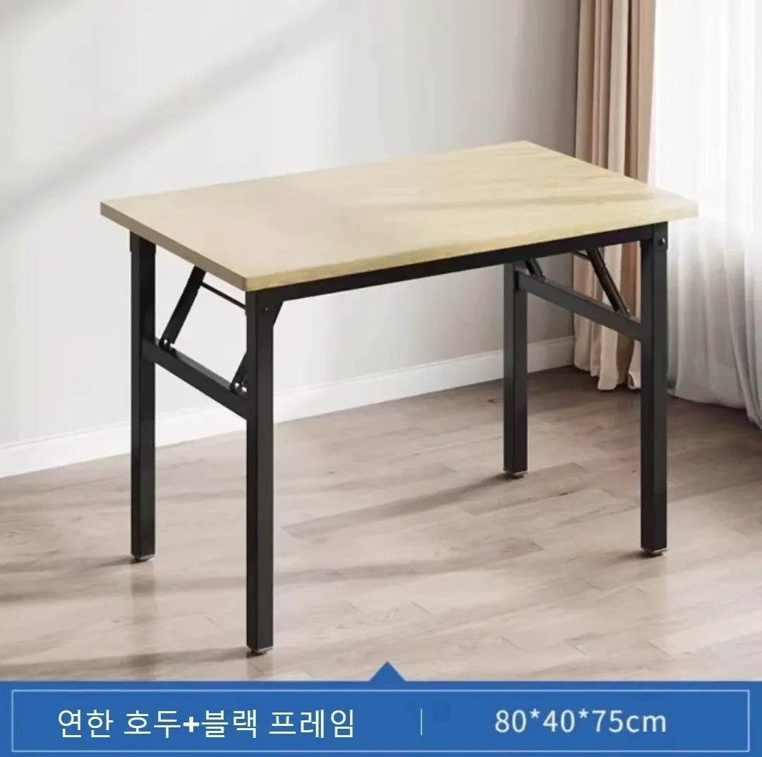 Simple Folding Desk, Home Dining Table.