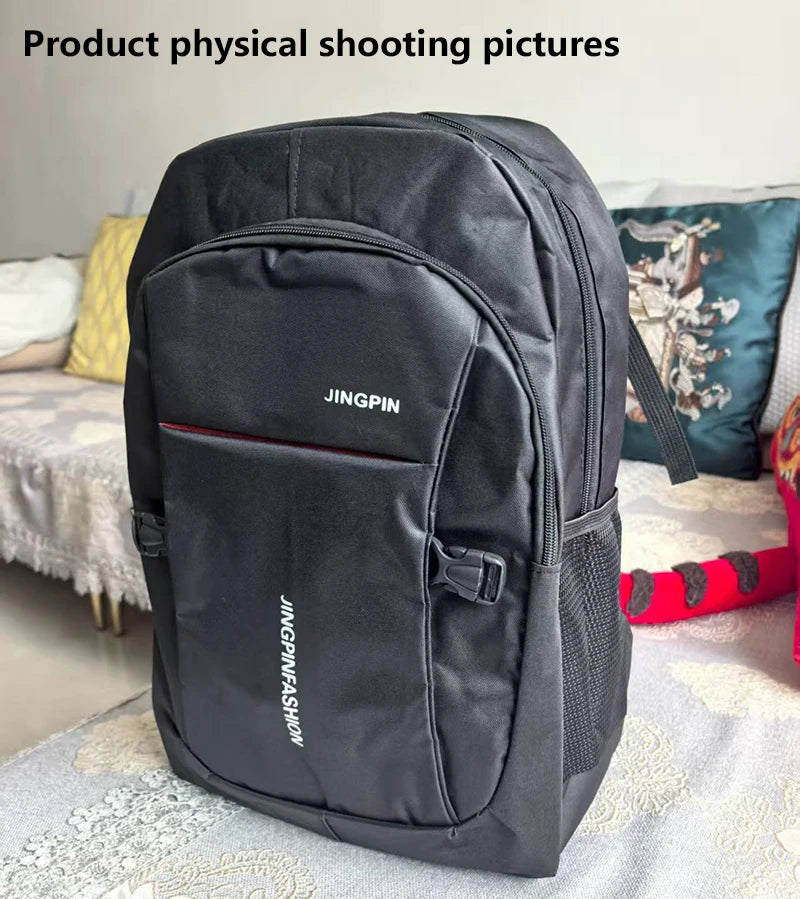 Men Backpacks Oxford Waterproof ,Rucksack, Computer Bag, Senior High School Student Schoolbag.