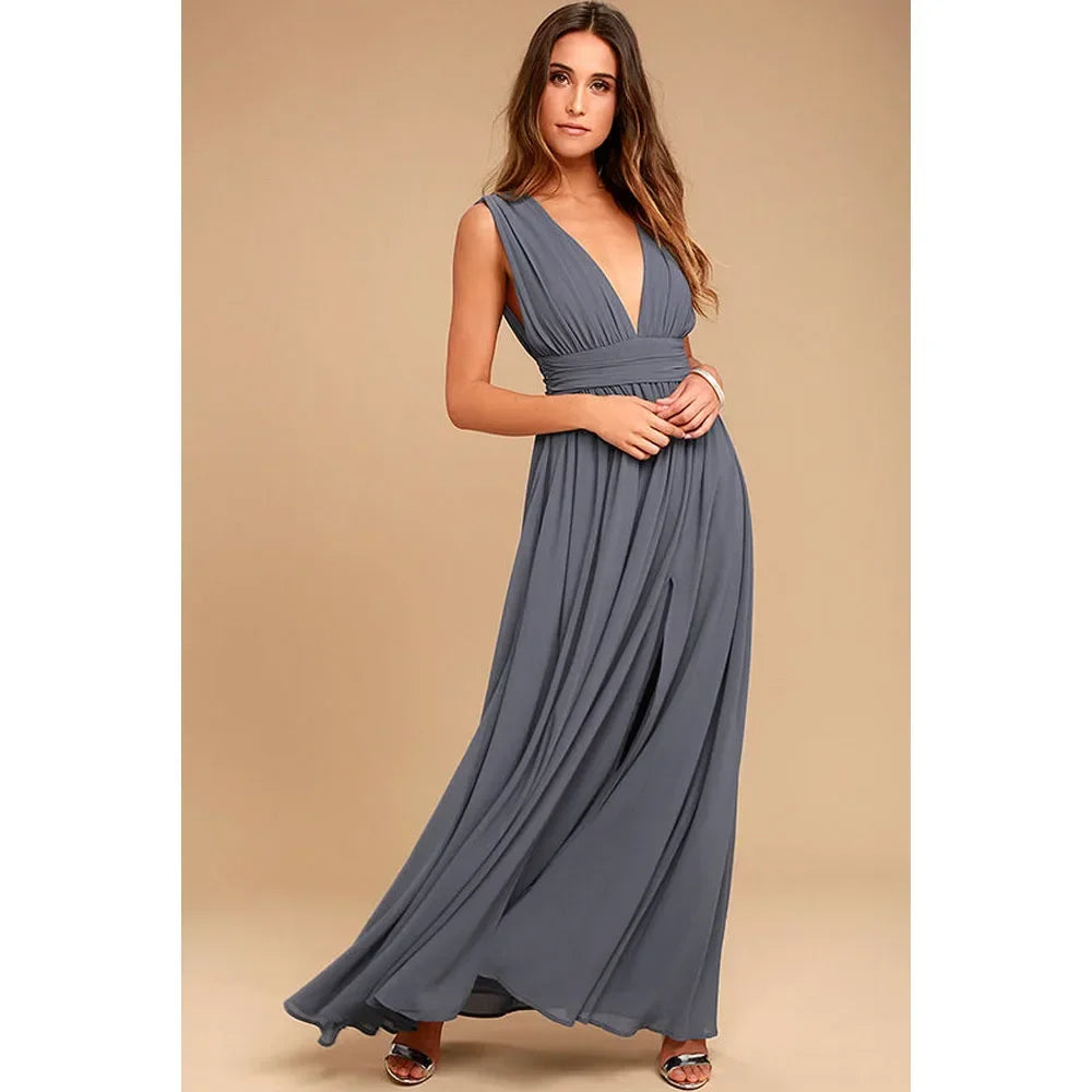Sexy backless maxi summer dress, women mesh long bodycon red party dress evening dresses.