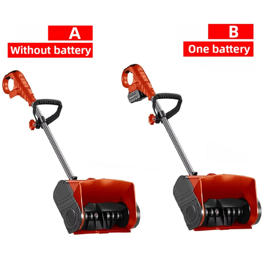 Chasse-neige électrique à main 20V, petite machine de déneigement domestique pour routes, avec/sans batterie