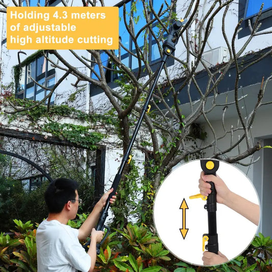 2in1 Brushless High Branch Chainsaw With Telescoping Pole