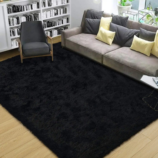 Fluffy Area Rugs Non Slip for Hardwood Floors
