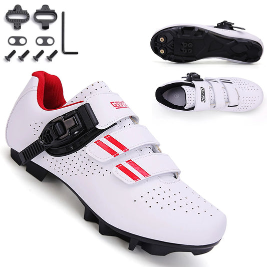 Cycling Shoes Men Sports Shoes Flat Cleats Bicycle Footwear