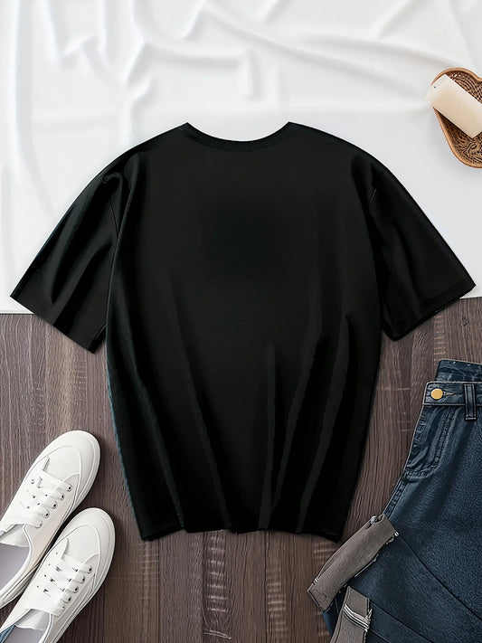 Women Plus Size T Shirt Valentine Day, Heart Love You Are Strong Brave Loved Cute Graphic Print .