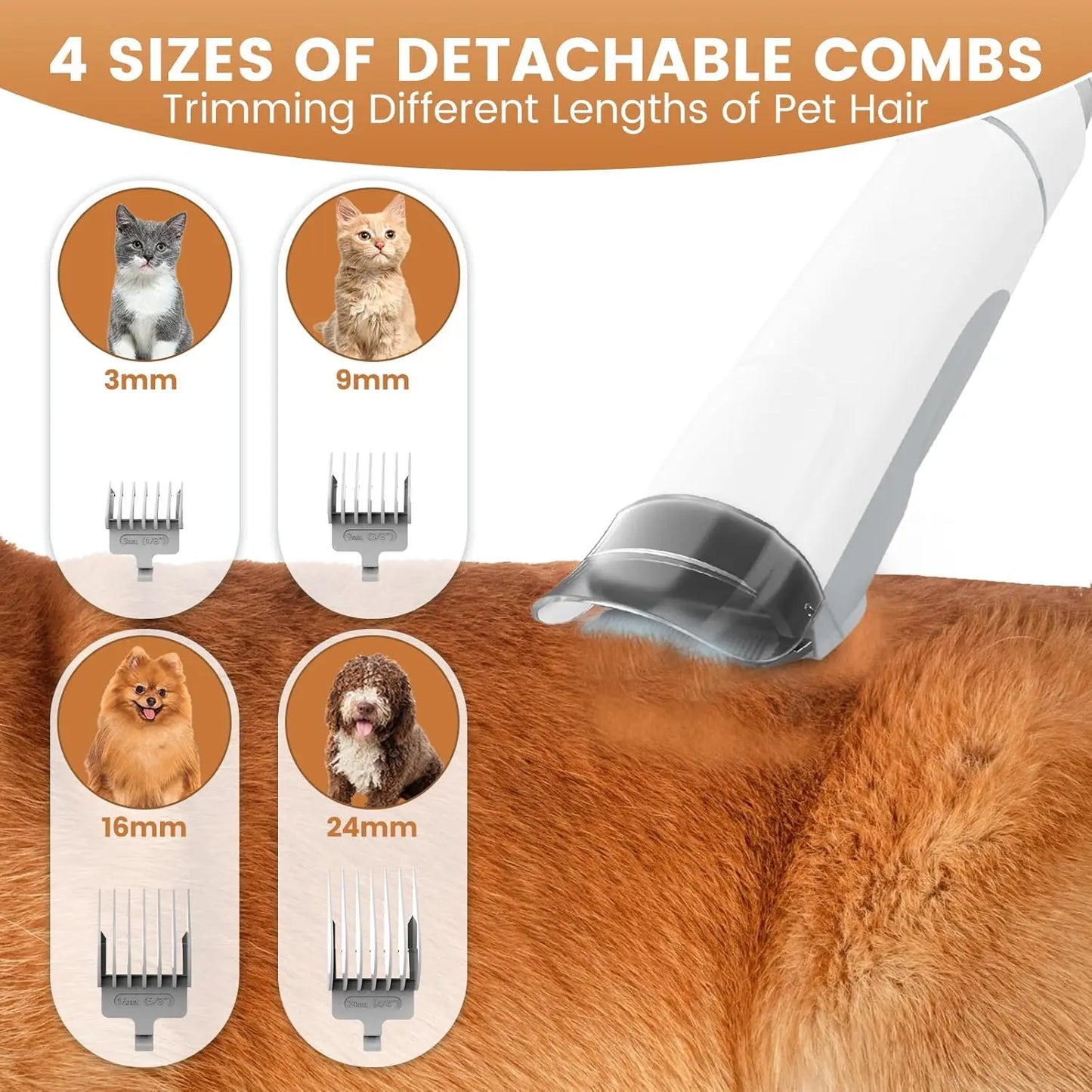 Pet Grooming Vacuum, Suction, Tools, Hair , Cleaning.
