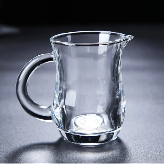 6pcs+1pcs Glass Wine Cup Set, Household Wine Dispenser.