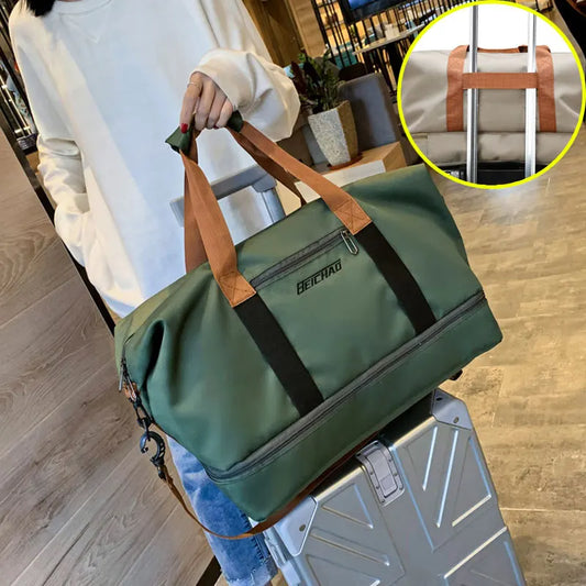 Travel Gym Bag Short-distance Luggage, Portable Fitness Bags Shoulder Crossbody, Duffle Carry On Weekender Bag.