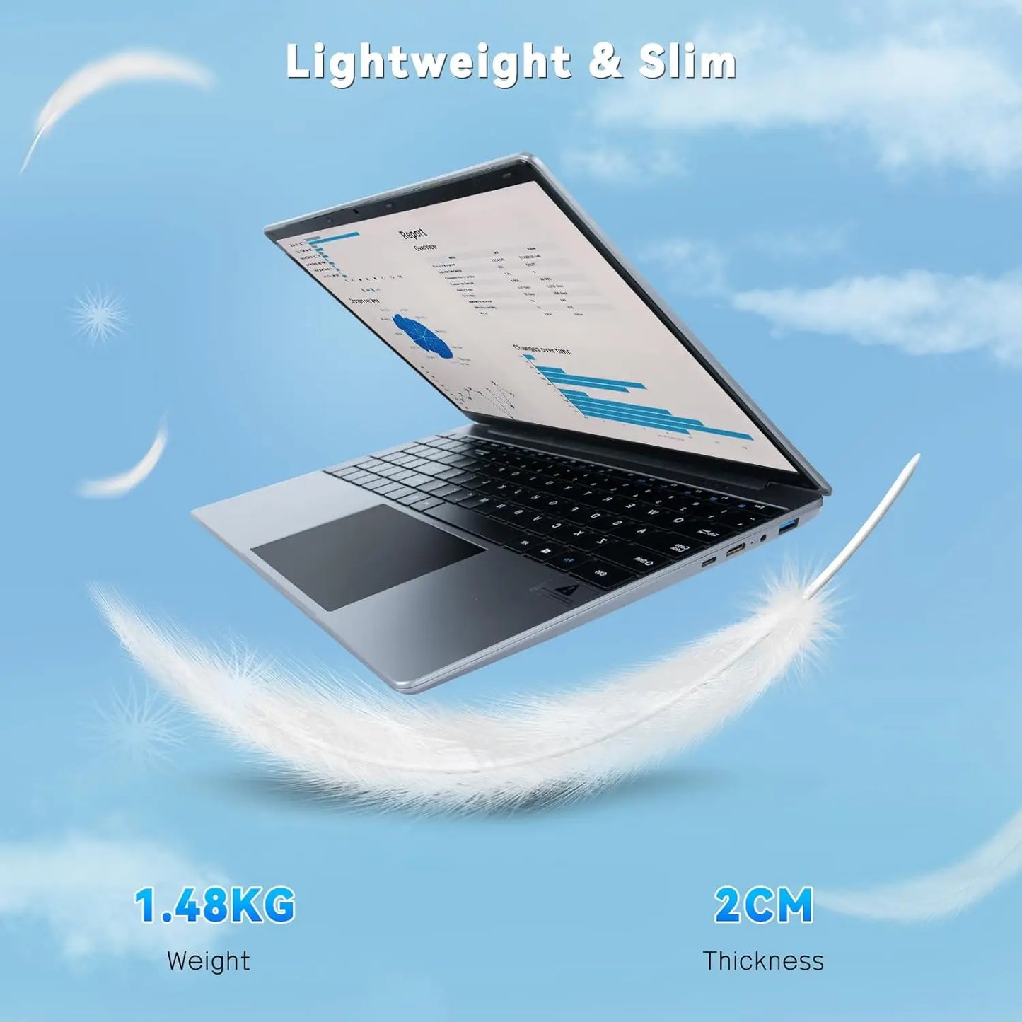 15.6 Inch Laptop Windows11 Notebook,16G RAM, 512GB SSD, Quad-Core Intel Celeron, N5095 Processors,1080P IPS FHD Laptop Computer.