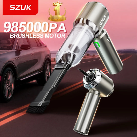 Car Vacuum Cleaner Strong Suction Portable Handheld  Machine