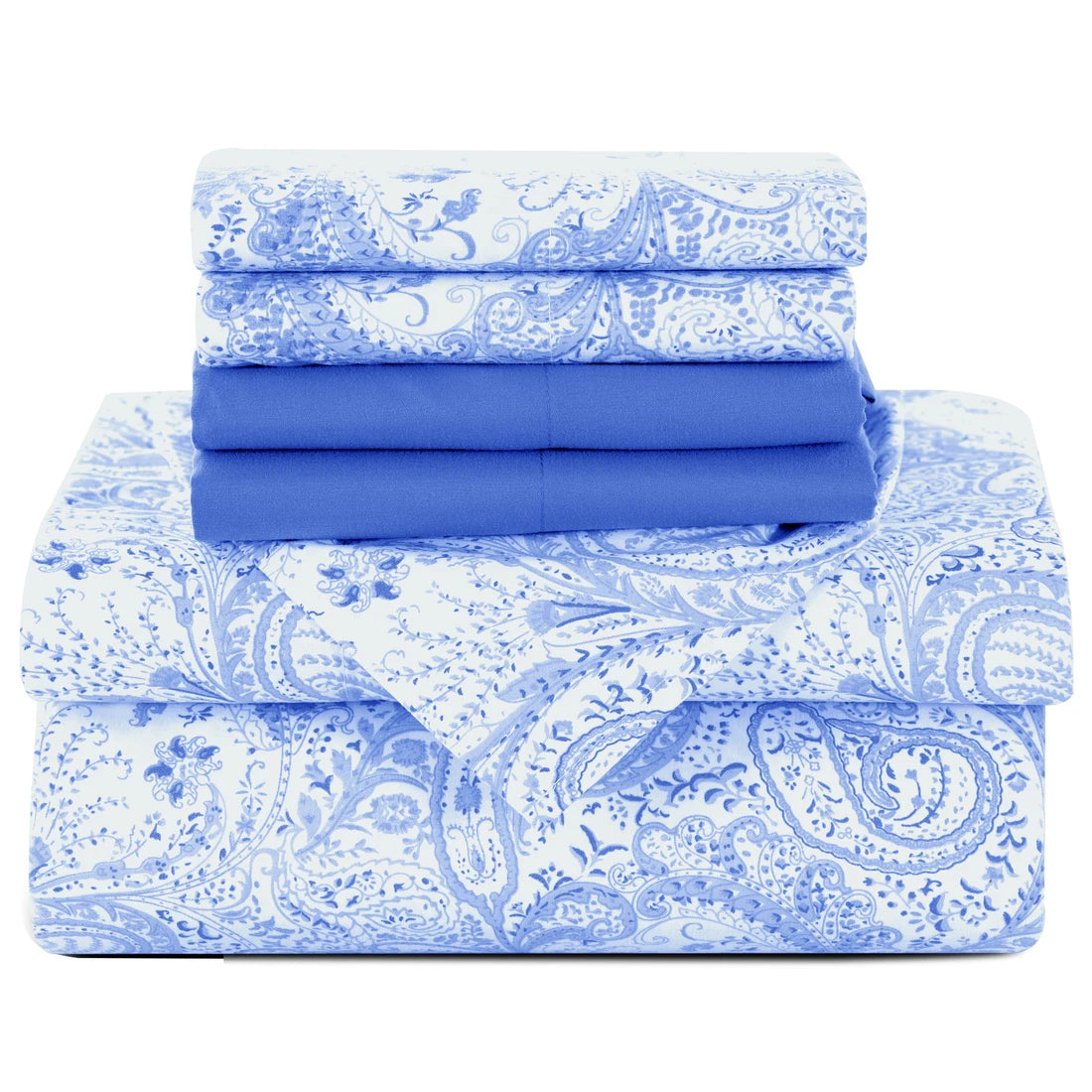 Lux Decor 6Pc Paisley Sheet Set