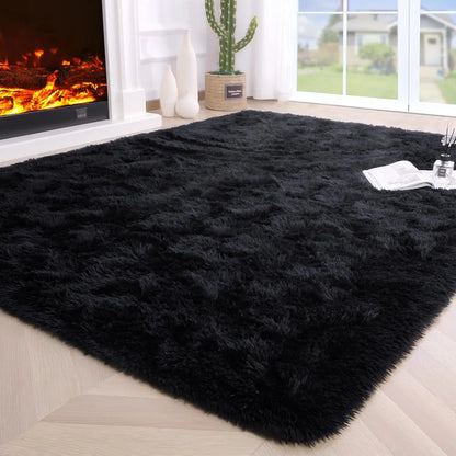 Fluffy    Area Rugs  Non Slip  for Hardwood Floors