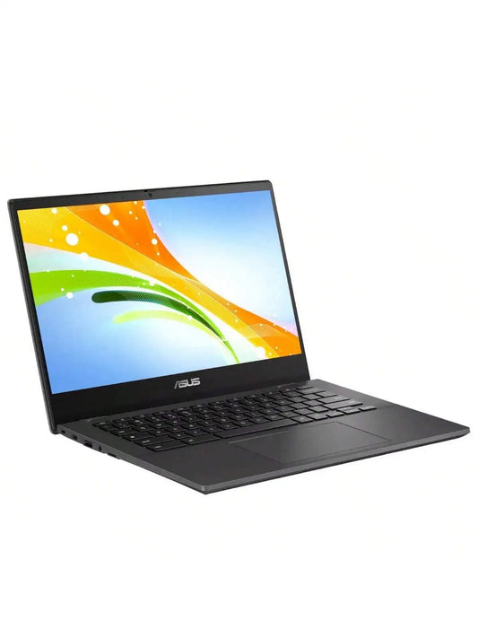 Ordinateur portable professionnel ASUS Chromebook 14", MediaTek 520, 4 Go de RAM, 320 Go de stockage (64 Go eMMC + carte SD 256 Go),