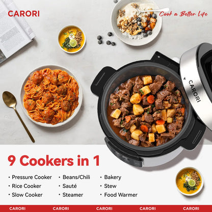 Pressure Cooker 6QT Stainless SteelCeramic Inner Pot,  1000W