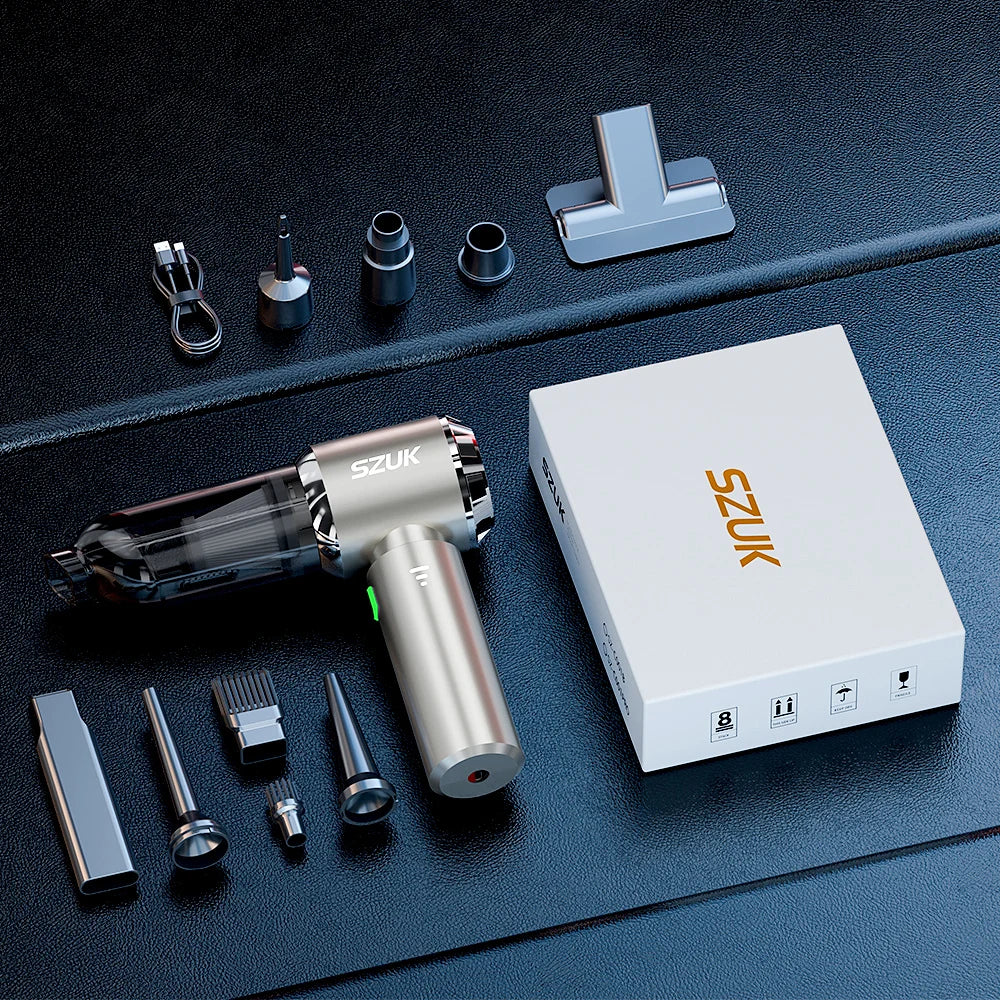 Car Vacuum Cleaner Strong Suction Portable Handheld  Machine