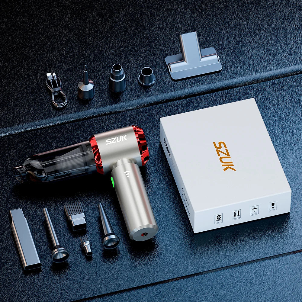 Car Vacuum Cleaner Strong Suction Portable Handheld  Machine