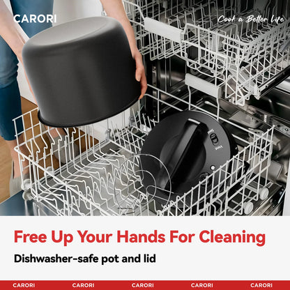 Pressure Cooker 6QT Stainless SteelCeramic Inner Pot,  1000W