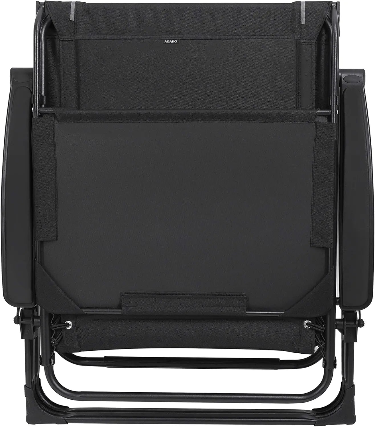 XXL Oversize Recliner Folding Chair for Camping, Patio, Outdoors. Reclining Padded Seats.