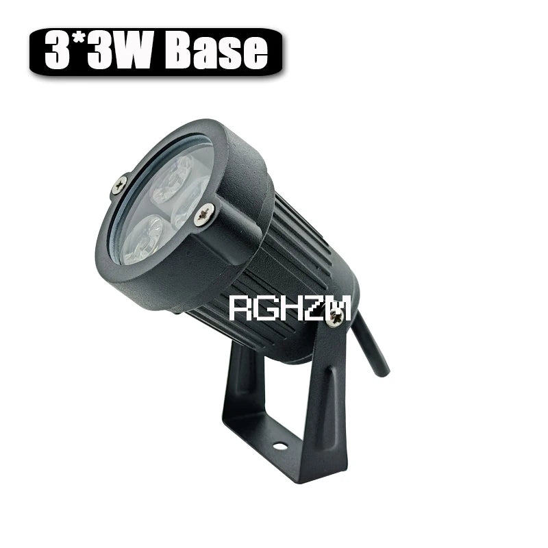 Garden Lights Outdoor LED Waterproof Lawn Lamp, 220V 110V 12V 3W 9W Pathway  Spotlight