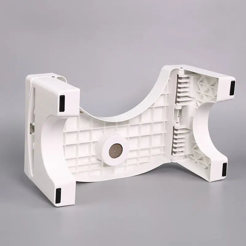 Folding toilet step stool comfortable squat stool suitable for all toilets, easy to store
