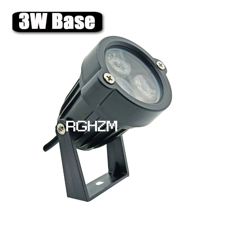 Garden Lights Outdoor LED Waterproof Lawn Lamp, 220V 110V 12V 3W 9W Pathway  Spotlight