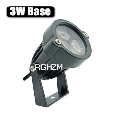 Garden Lights Outdoor LED Waterproof Lawn Lamp, 220V 110V 12V 3W 9W Pathway  Spotlight