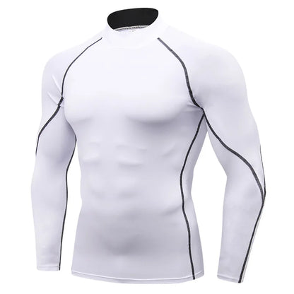 Thermal Underwear Sets Men High Collar Winter Long Johns