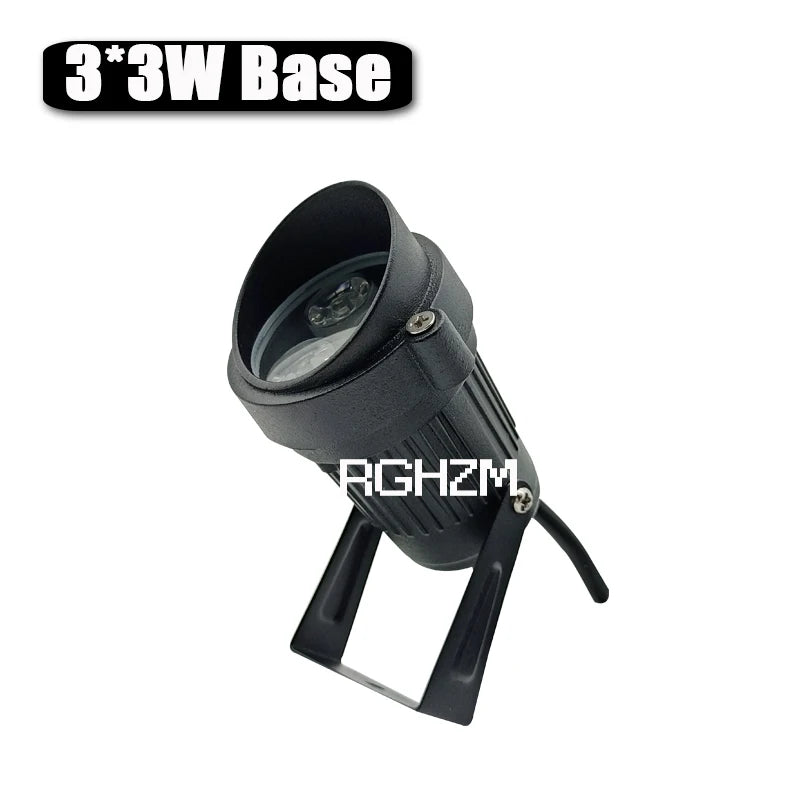 Garden Lights Outdoor LED Waterproof Lawn Lamp, 220V 110V 12V 3W 9W Pathway  Spotlight