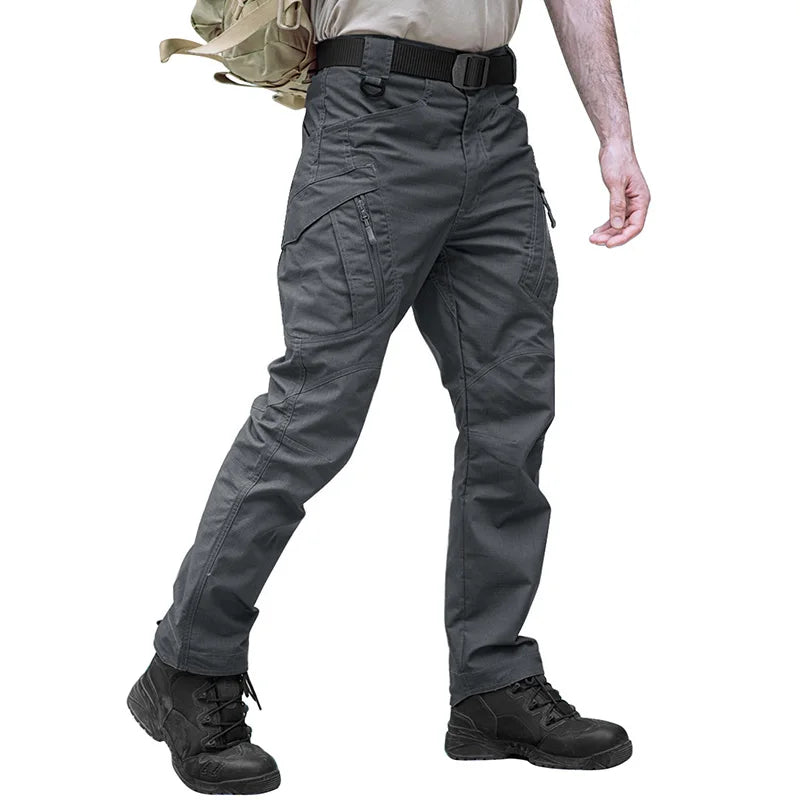 Zipper Pockets Pants Safari Clothing , Hiking Combat Trousers, Work Pants.